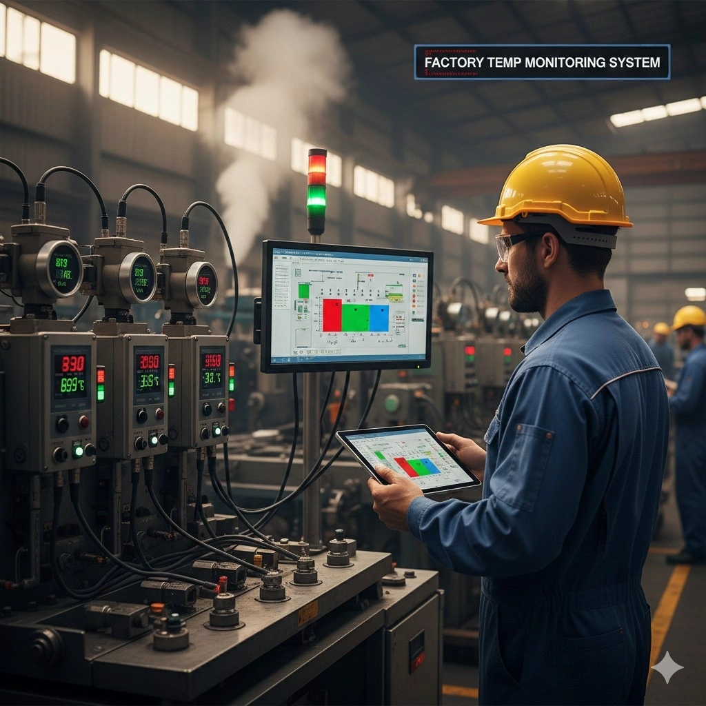 Pentingnya Monitoring Temperatur pada Mesin Industri