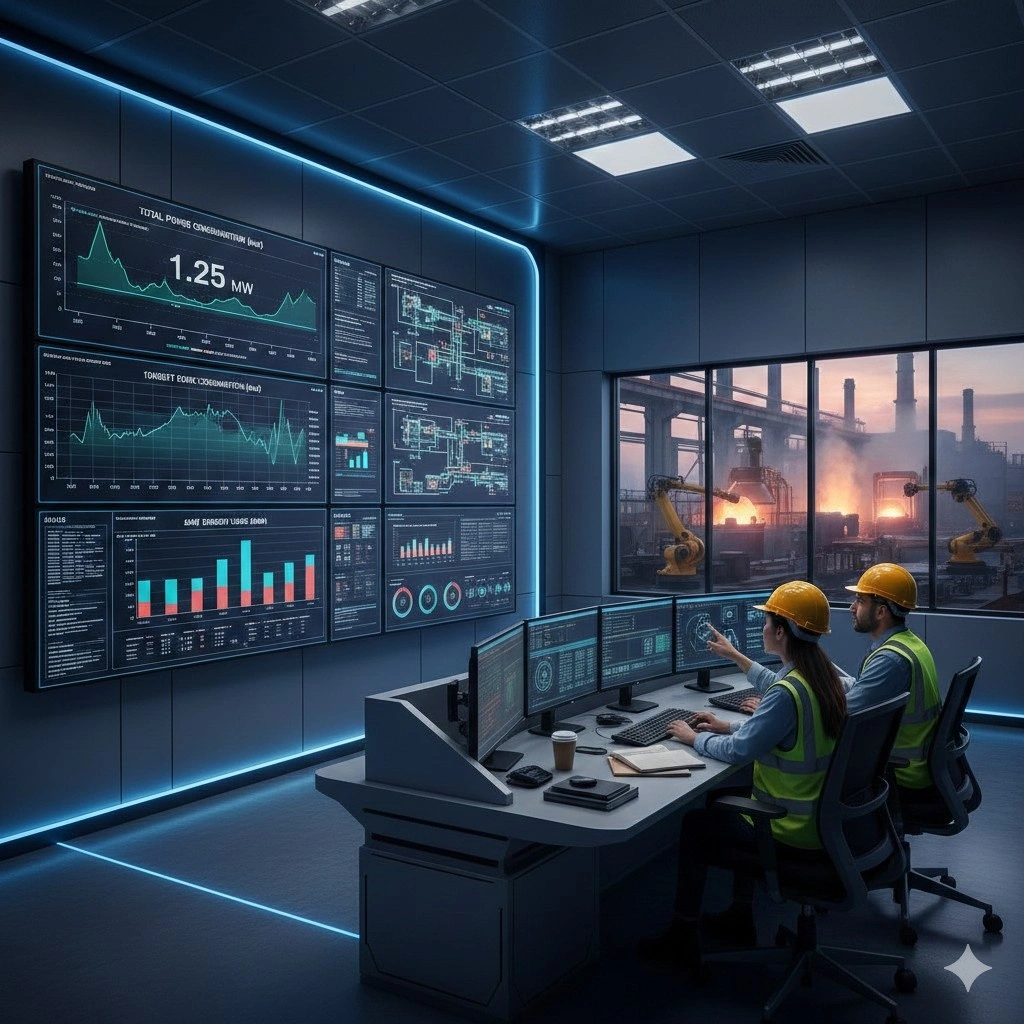 Monitoring Arus Listrik untuk Efisiensi Energi Pabrik